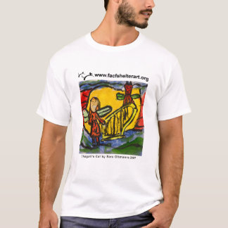 Chagalls katt t-shirt