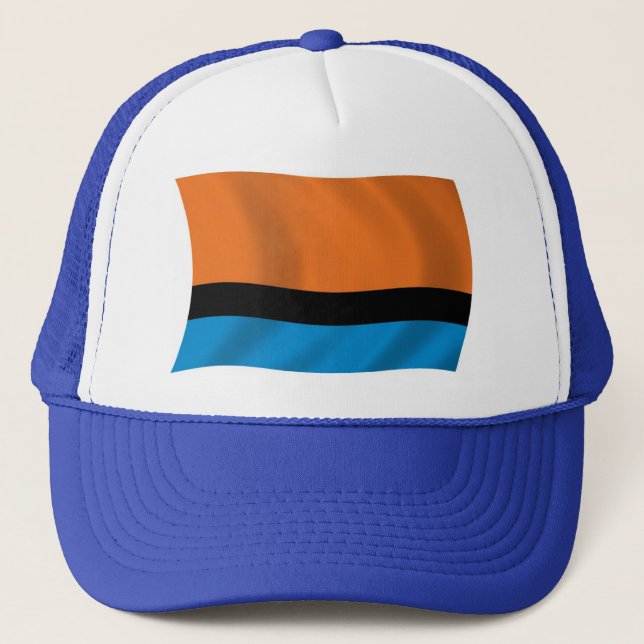 Chagossian Flagga Hat Truckerkeps (Framsida)