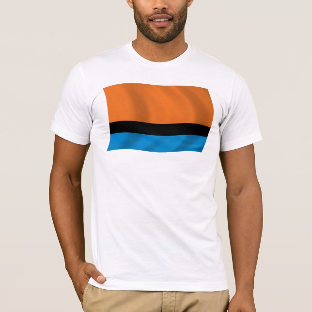 Chagossian Flagga Shirt Tee Shirt (Framsida)