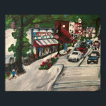 "Chagrin Falls" Ohio Painting by Willowcatdedesign Poster<br><div class="desc">"Chagrin Falls" Ohio Painting by Willowcatdedesign</div>