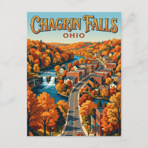 Chagrin Falls USA Vykort