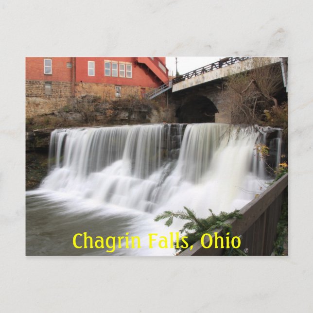 Chagrin Falls-vykort Vykort (Framsida)