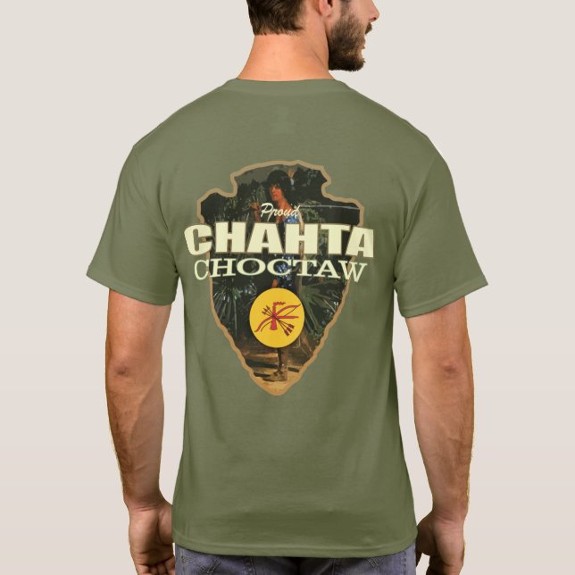 Chahta (pilhuvud) t shirt (Baksida)