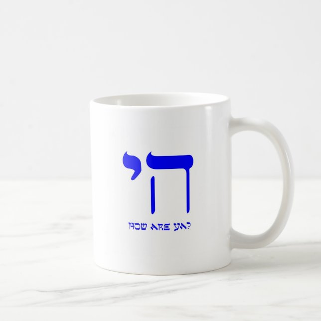 Chai hur är du? kaffemugg (Höger)