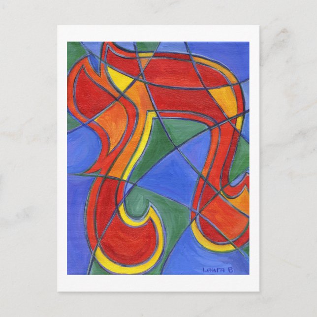 Chai Mosaic-vykort Vykort (Framsida)