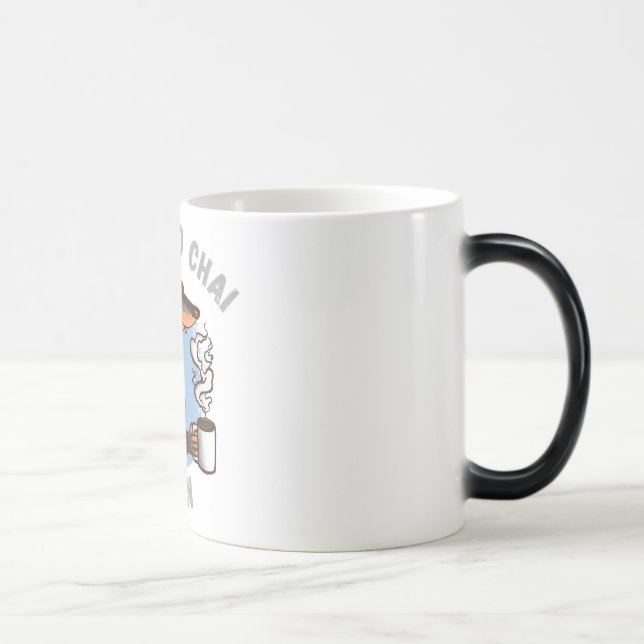 Chai och Chai igen för Tea Lovers Mug Magisk Mugg (Höger)