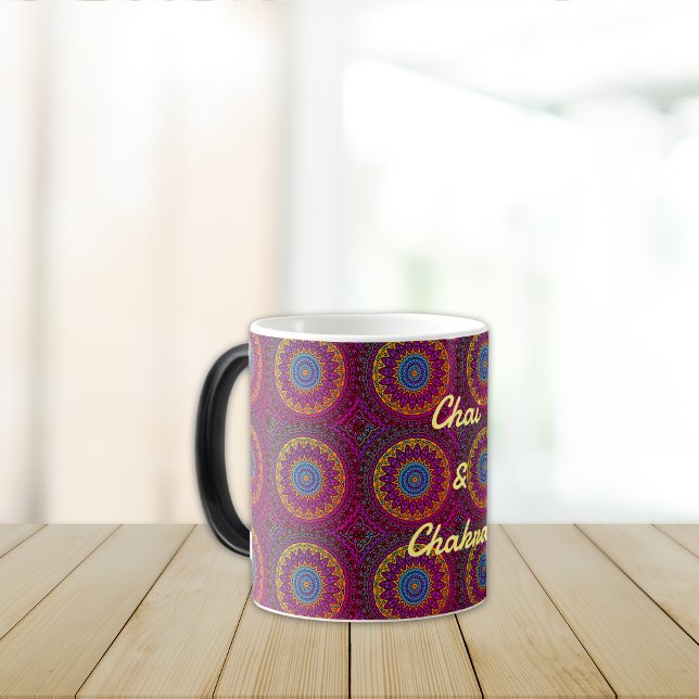 Chai och Chakra Yoga Tea Magisk Mugg (Skapare uppladdad)