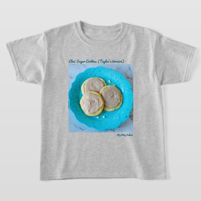 Chai Sugar Cookies T Shirt (Laydown)