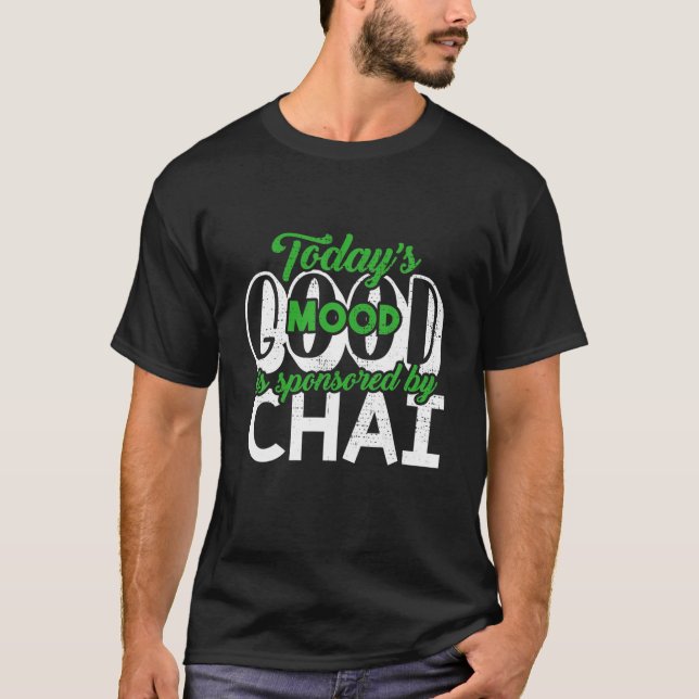 Chai Tea Älskare ger Punjabi Desi Lattes Cute Chai T Shirt (Framsida)