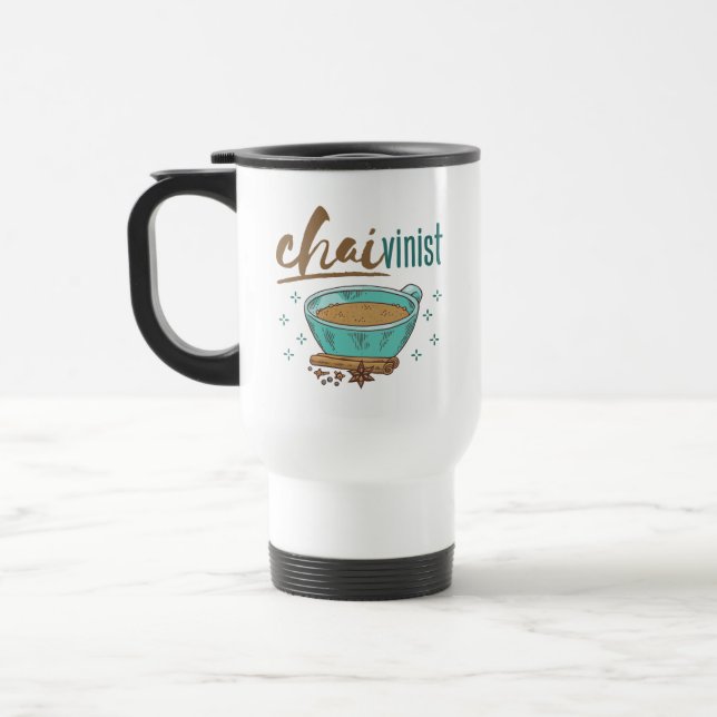 Chai-Teälskare "Chaivinist"  Resemugg (Vänster)