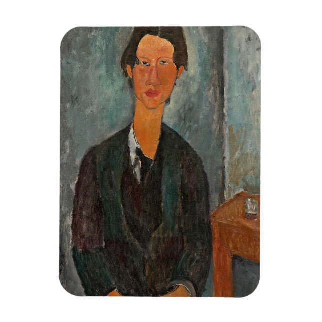 Chaim Soutine, 1917 (oil on canvas) Magnet (Vertikal)