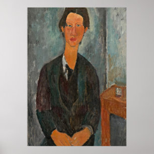 Chaim Soutine, 1917 (olja på kanfas) Poster