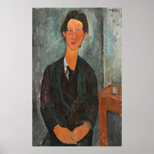 Chaim Soutine - Amedeo Modigliani Fine Art Poster
