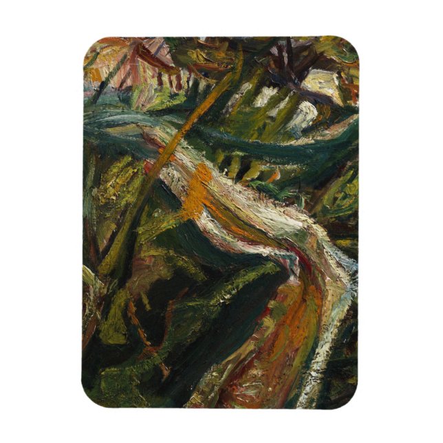 Chaim Soutine - Chemin de la Fontaine Magnet (Vertikal)