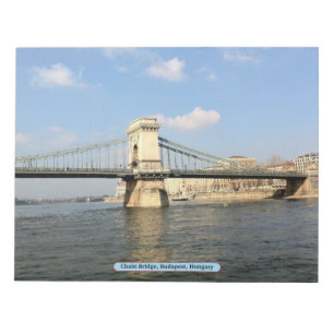 Chain Bridge, Budapest, Ungern Anteckningsblock