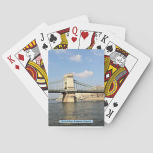 Chain Bridge, Budapest, Ungern Spelkort