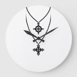 Chain & Pendant Stor Klocka