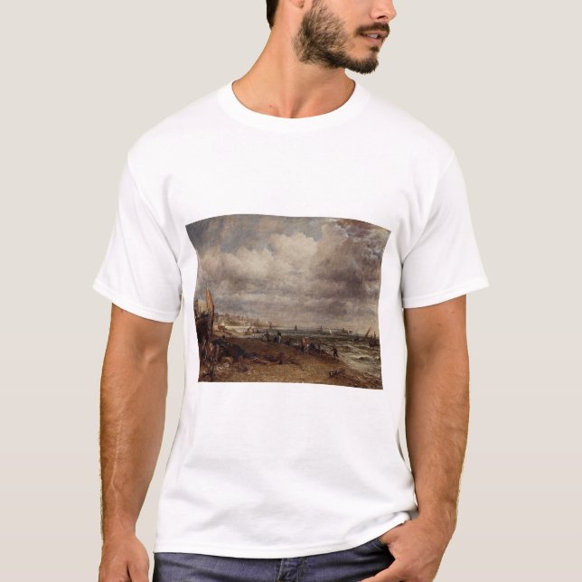 Chain Pier i Brighton av John Constable T Shirt (Framsida)