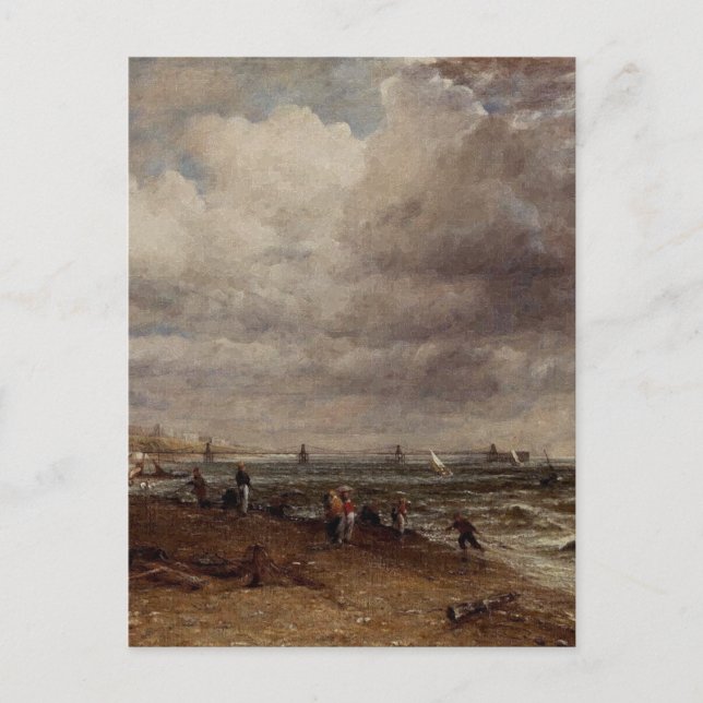 Chain Pier i Brighton av John Constable Vykort (Framsida)