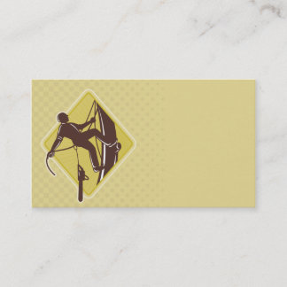 chainsaw för agriculturist för arboristträdkirurg visitkort