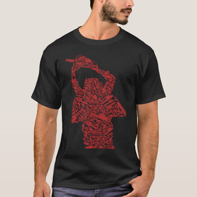 Chainsaw Murderer T Shirt (Framsida)
