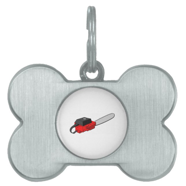 Chainsaw Namnbricka Husdjur (Framsidan)