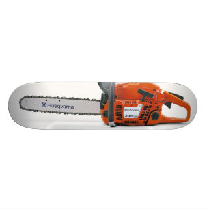 chainsaw skateboard bräda 19,5 cm