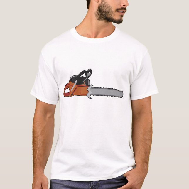 chainsaw tee (Framsida)