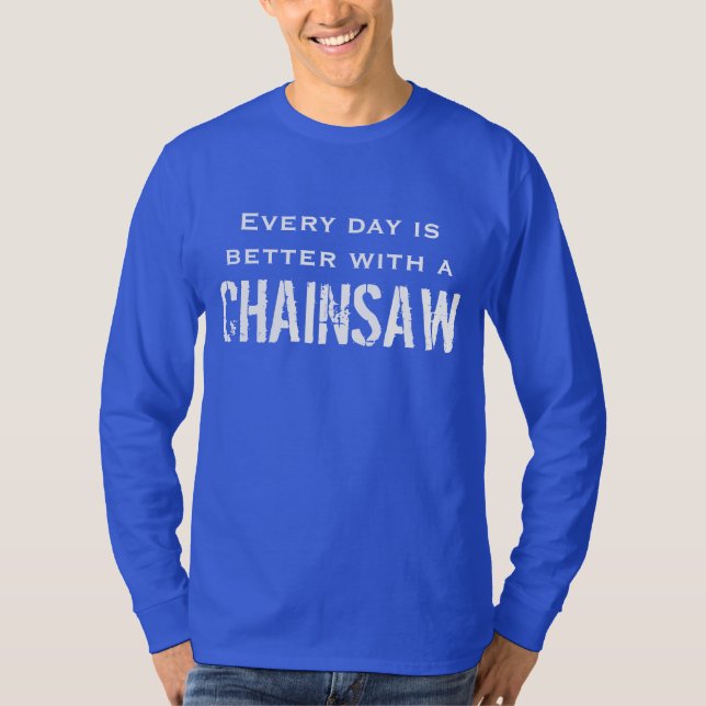 Chainsaw Tee Shirt (Framsida)