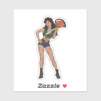 Chainsee Betty Vinyl Sticker Weatgersecure Klistermärken