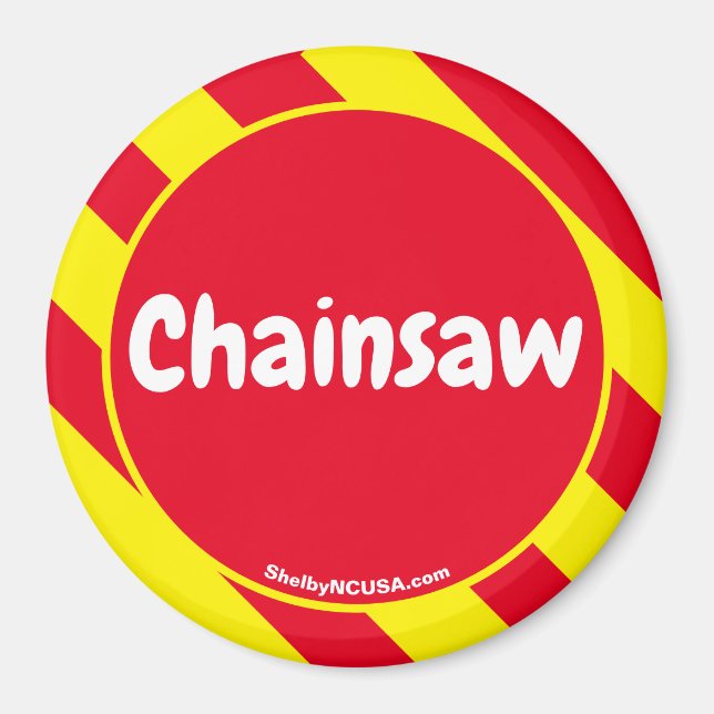 Chainsee Red/Gult Magnet (Framsidan)