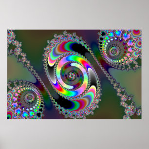 Chainszawa - Fractal Poster