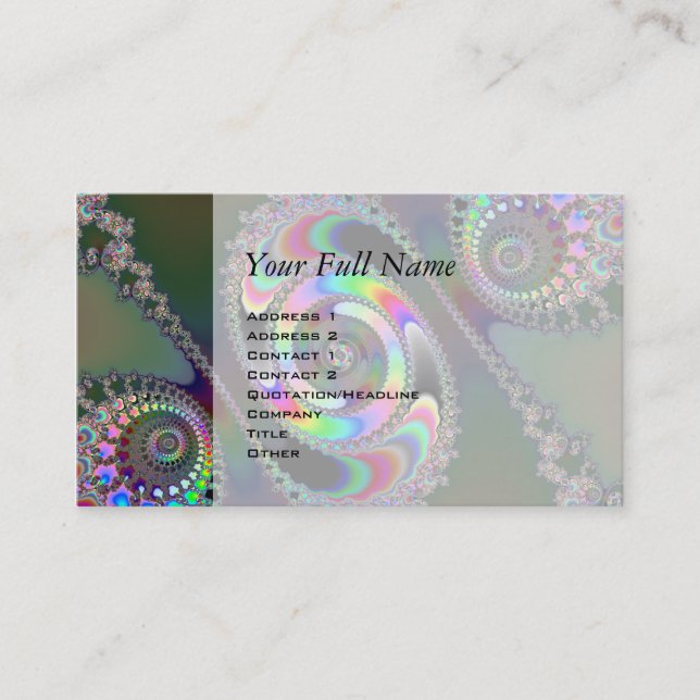 Chainszawa - Fractal Visitkort (Framsida)