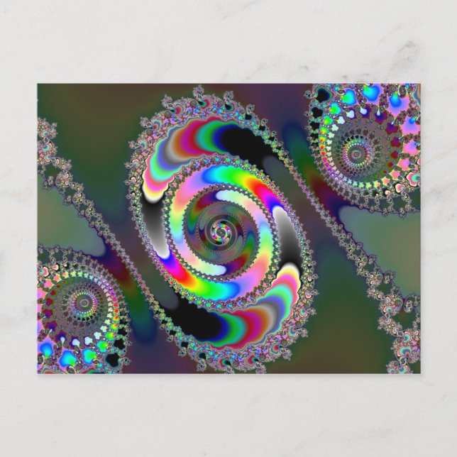 Chainszawa - Fractal Vykort (Framsida)