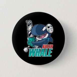 ChainszKiller Whale Costume Roligt Orca Halloween Knapp
