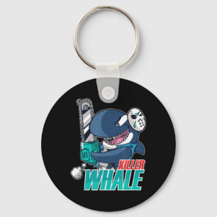 ChainszKiller Whale Costume Roligt Orca Halloween Nyckelring