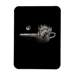 Chainszkomarbetaren Gift Manar Lumberjack Arborist Magnet