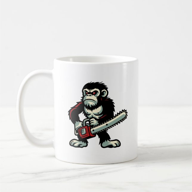 Chainszp Chimp Kaffemugg (Vänster)