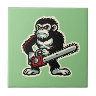 Chainszp Chimp Kakelplatta