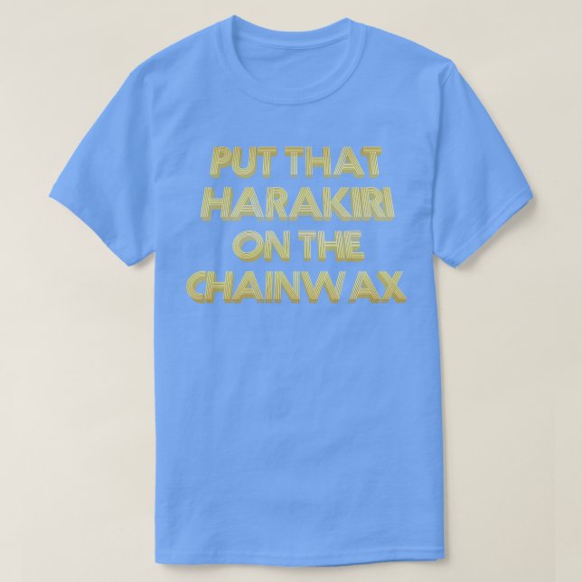 Chainwax-design T Shirt (Design framsida)