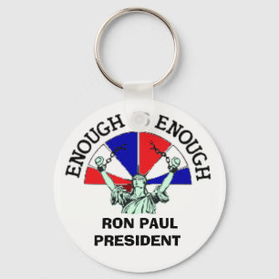 CHAINx RON PAUL PRESIDENT Nyckelring
