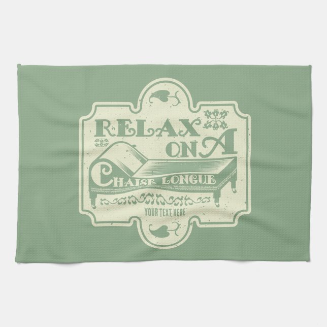 Chaise Longue Kökshandduk (Horisontell)