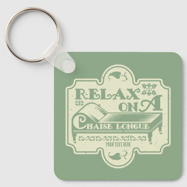 Chaise Longue Nyckelring (Framsida)