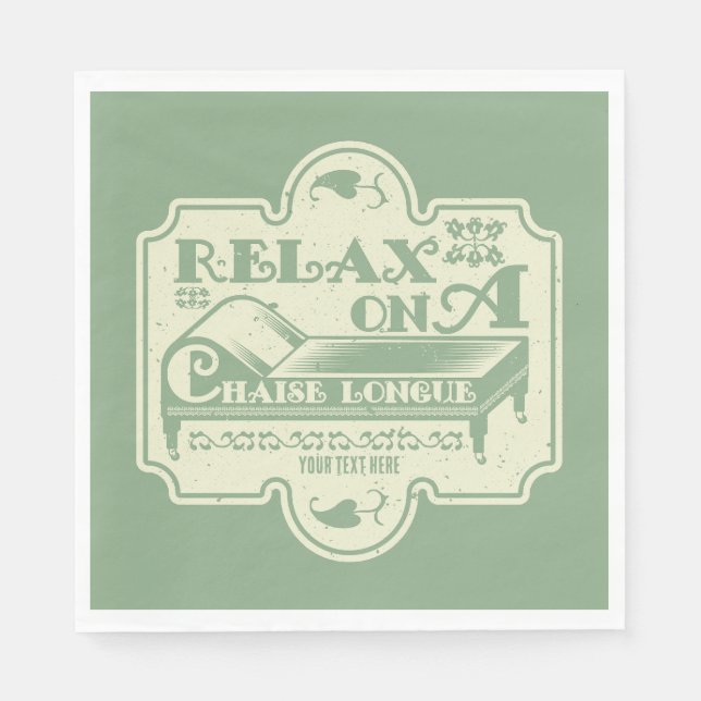 Chaise Longue Pappersservett (Framsidan)