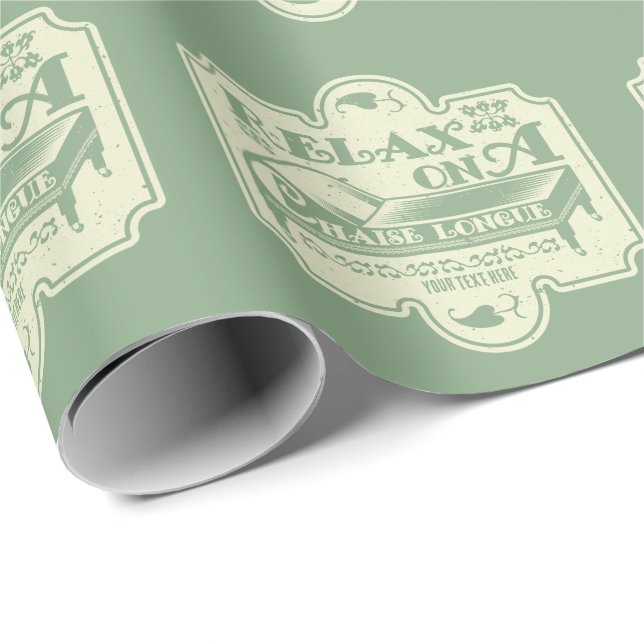 Chaise Longue Presentpapper (Rullad Hörn)