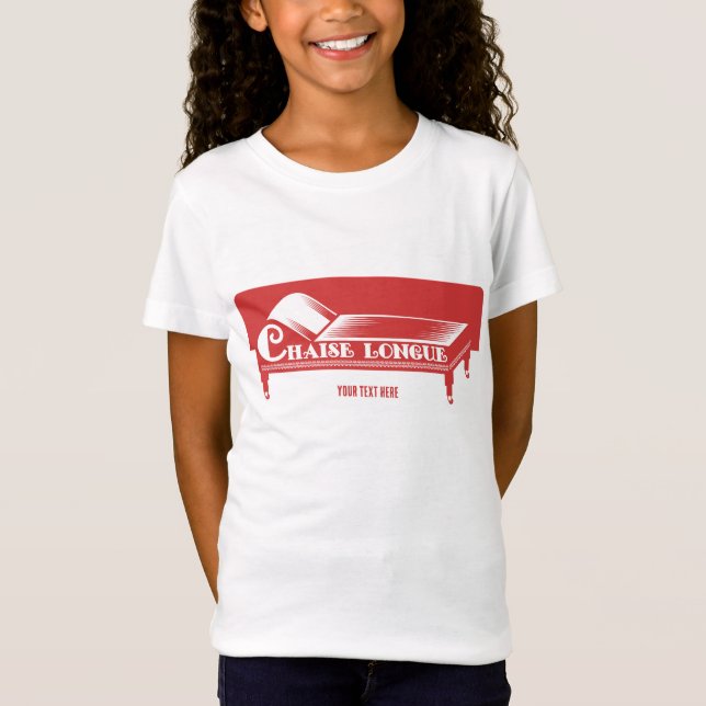Chaise Longue T Shirt (Framsida)