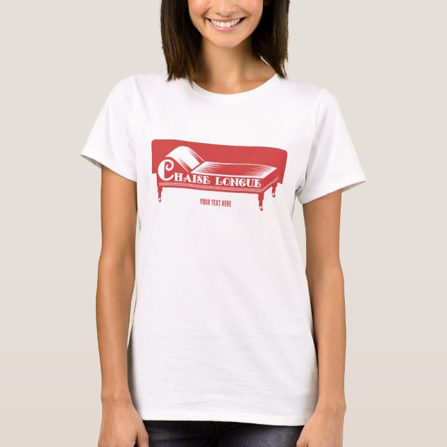 Chaise Longue T Shirt (Framsida)