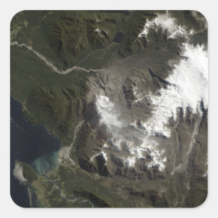 Chait¯Mobile n Volcano Fyrkantigt Klistermärke