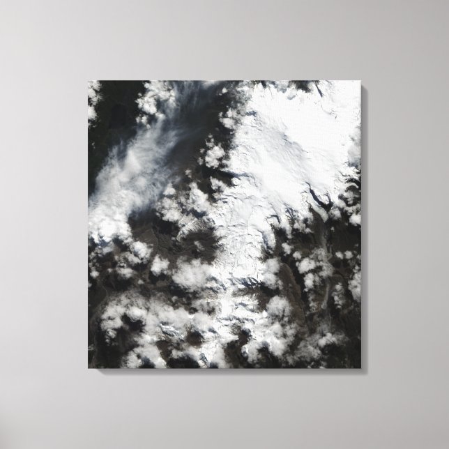 Chaiten Volcano i Chile Canvastryck (Framsida)