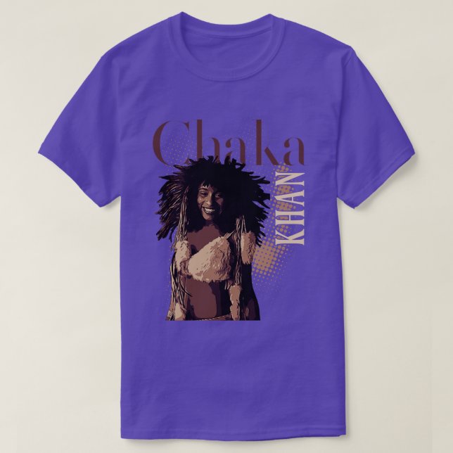 Chaka khan 70s t shirt (Design framsida)